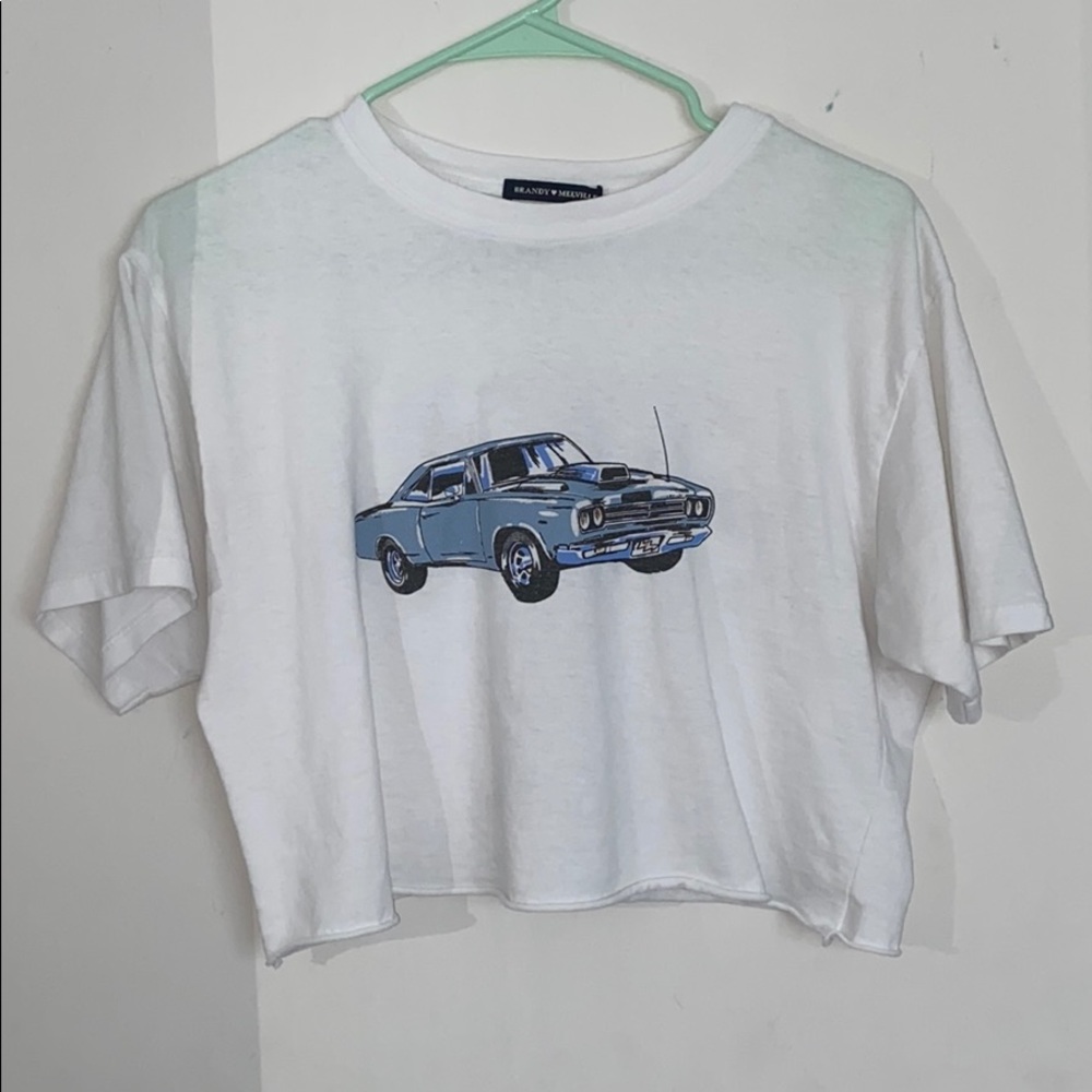 Brandy Melville 1984 motor car shirt